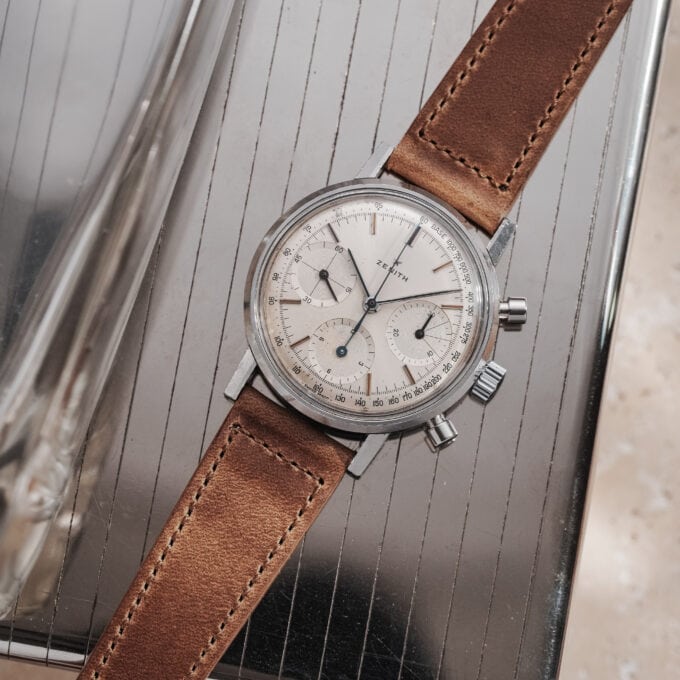ZENITH A273 Chronograph – Silver Dial – Calibre 146HP - Image 6