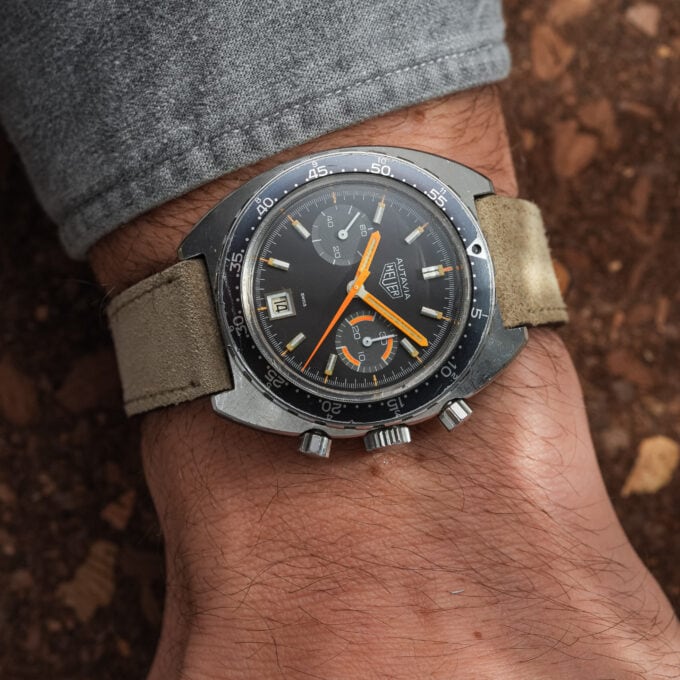 HEUER Autavia 73463 MH – Villeneuve Colours - Valjoux 7734 - Image 4