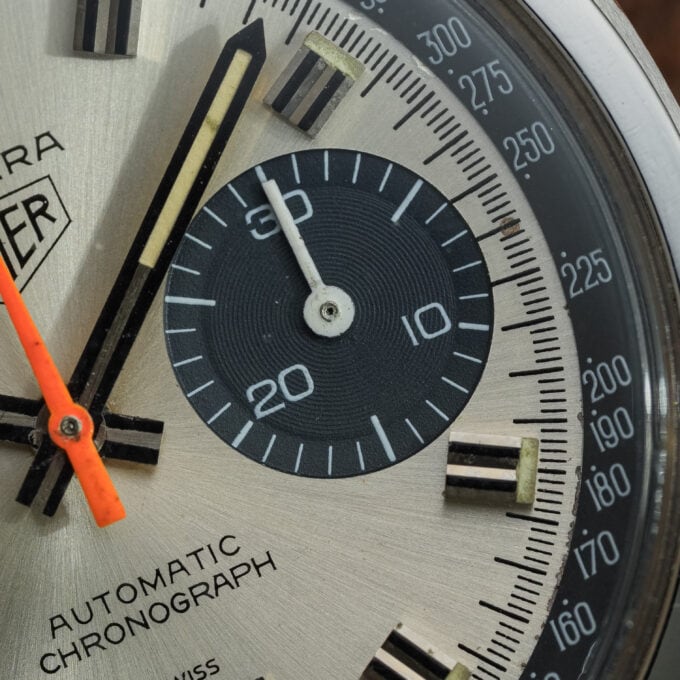 HEUER Carrera 1153S – Silver Dial – Calibre 12 - Image 6
