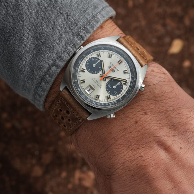 HEUER Carrera 1153S – Silver Dial – Calibre 12 - Image 5