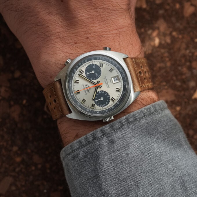HEUER Carrera 1153S – Silver Dial – Calibre 12 - Image 3