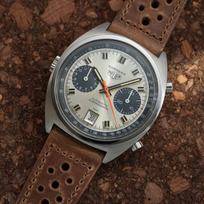 HEUER Carrera 1153S – Silver Dial – Calibre 12 - Image 11