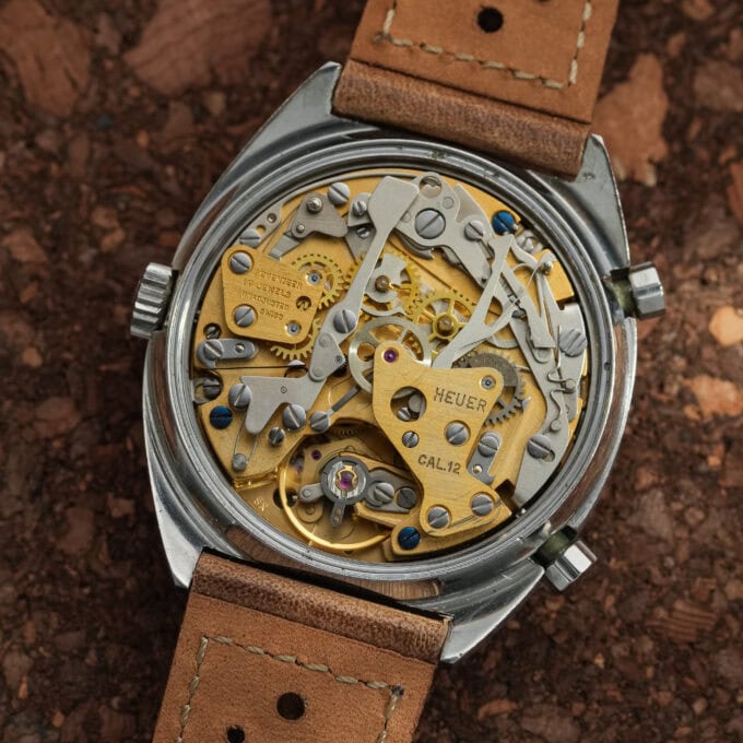 HEUER Carrera 1153S – Silver Dial – Calibre 12 - Image 10
