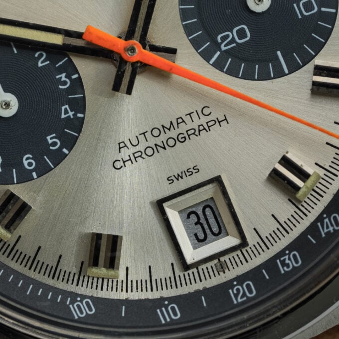 HEUER Carrera 1153S – Silver Dial – Calibre 12 - Image 9