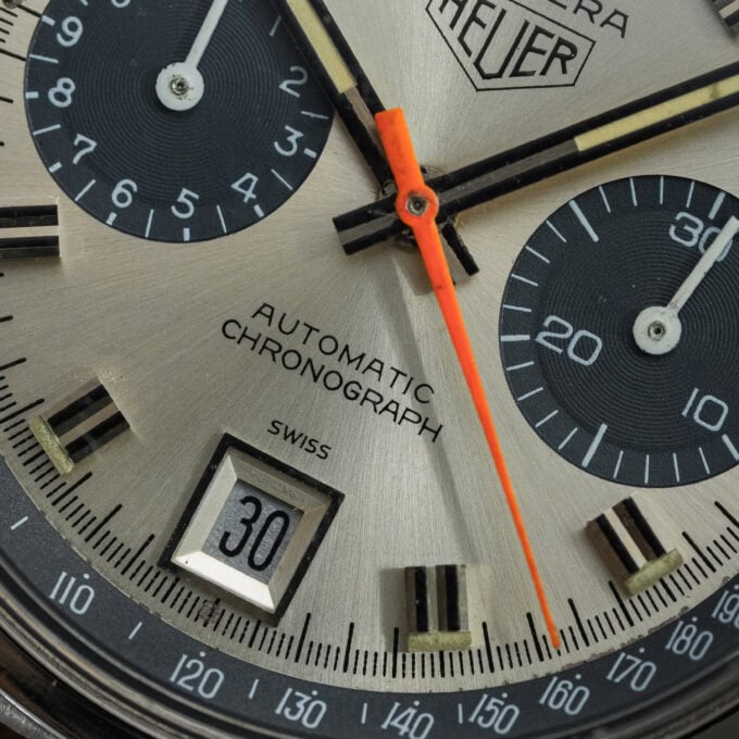 HEUER Carrera 1153S – Silver Dial – Calibre 12 - Image 8