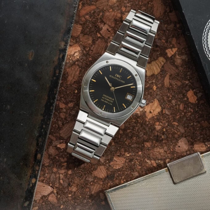IWC Ingenieur 3508 – 500,000 A/m – Glossy Black Tritium Dial - Image 16