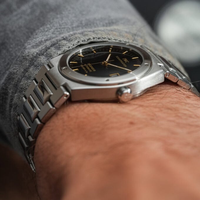 IWC Ingenieur 3508 – 500,000 A/m – Glossy Black Tritium Dial - Image 17
