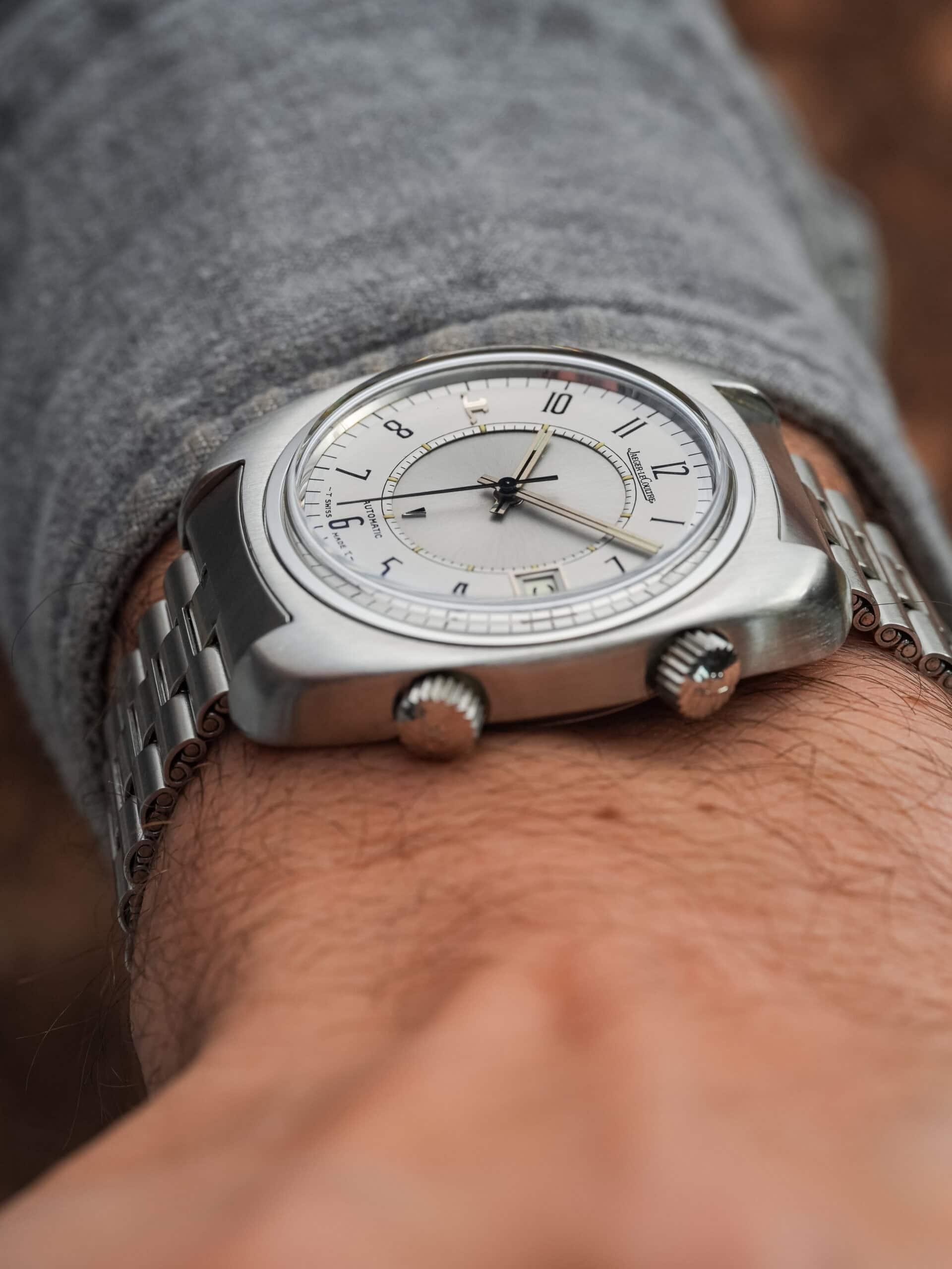 Jaeger-LeCoultre Memovox E876 Speedbeat – Silver Dial – Calibre 916 – Original NSA Bracelet - Image 2